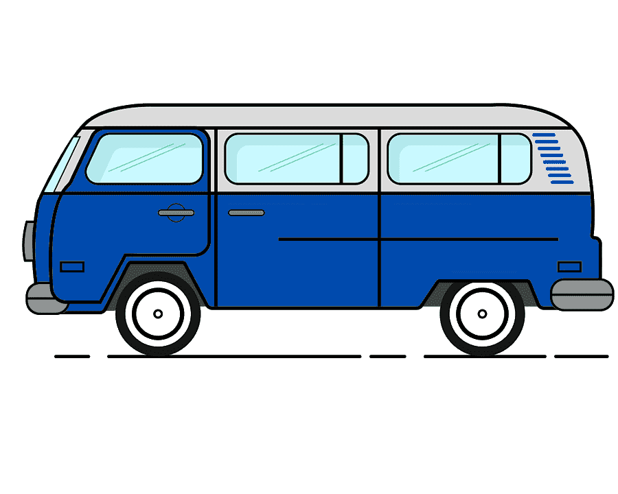 Delivery Van Illustration